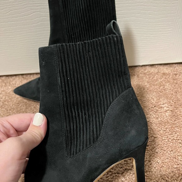 Via Spiga Corene Sock Boot Black Size 7 - Picture 2 of 10
